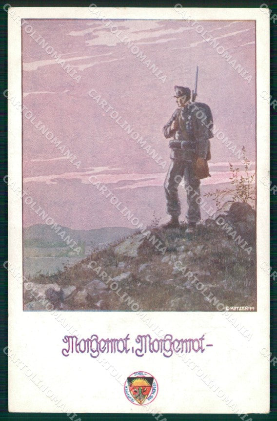 Militari Propaganda Kutzer Deutscher Schulverein 662 cartolina XB6759 – fronte