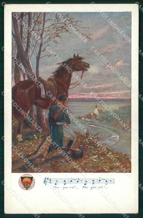 Militari Propaganda Deutscher Schulverein 151 cartolina XB6760 – fronte