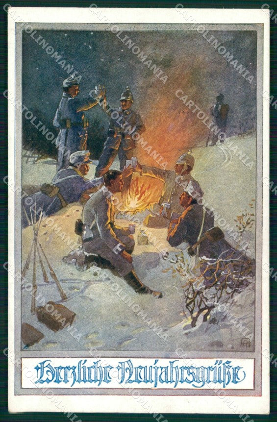 Militari Propaganda Soldat Deutscher Schulverein 677 cartolina XB6790 – fronte