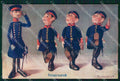 Artist Signed Illustratori Soldier F Hildebrant Oilette ABRADED cartolina XB6796 – fronte