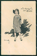 WW1 WWI Propaganda Italiana Assistenza Bambini Caramba cartolina XB6834 – fronte