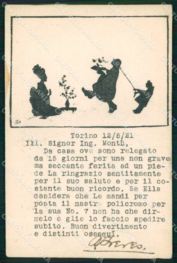 WW1 WWI Propaganda Italiana Assistenza Bambini Atoa cartolina XB6839 – fronte