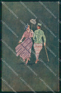 WW1 WWI German Austrian Propaganda Lady Soldier 572 cartolina XB6869 – fronte