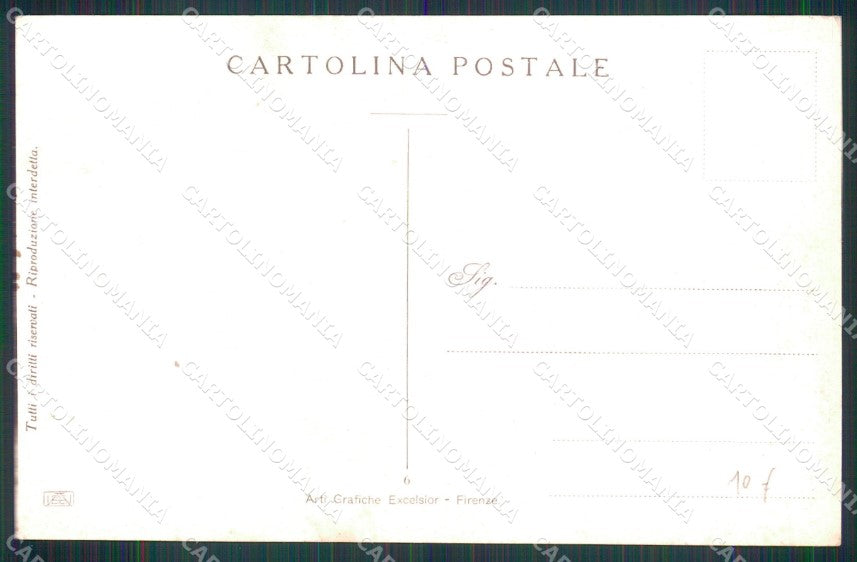 WW1 WWI Propaganda Italiana Anti German Passani cartolina XB6878 – retro