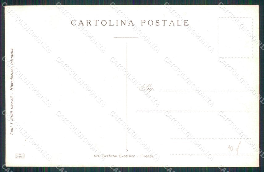 WW1 WWI Propaganda Italiana Anti Kaiser Franz Joseph Passani cartolina XB6879 – retro