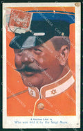 WW1 British Propaganda A Garrison Libel Russian Soldier ABRADED cartolina XB6904 – fronte