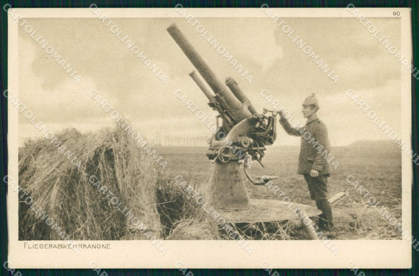 WW1 WWI German Propaganda Military cartolina XB6928 – fronte