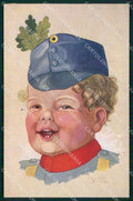 WW1 WWI German Propaganda Carl Diehl cartolina XB6932 – fronte