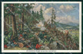 WW1 WWI German Propaganda Soldat Volkerkrieg 1914-15 cartolina XB6935 – fronte