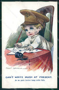 Artist Signed WW1 British Propaganda Children Fred Spurgin 1004 cartolina XB6945 – fronte