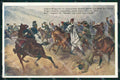 WW1 WWI German Propaganda Soldat Dragoner Russische Kavallerie cartolina XB6969 – fronte