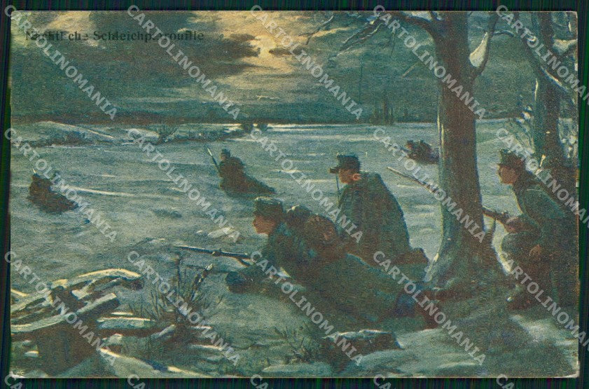 WW1 WWI Austrian Propaganda Soldat cartolina XB6977 – fronte