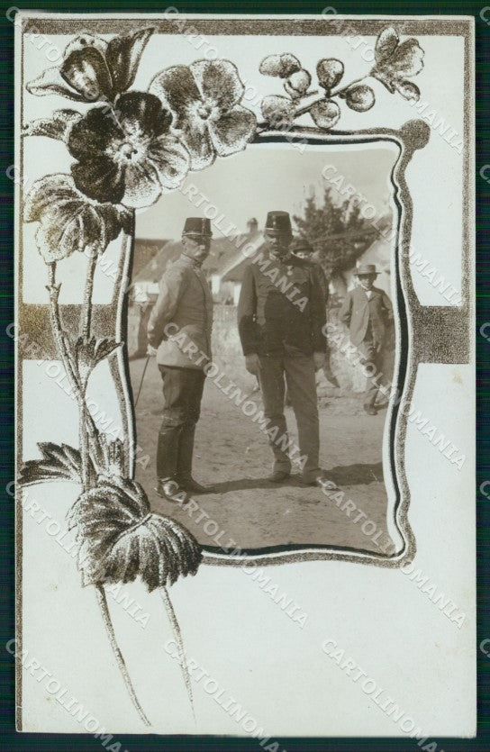 WW1 WWI Austrian Soldat Photo cartolina XB6983 – fronte