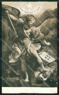 Artist Signed Illustratori WWI Propaganda Alpini Villani cartolina XB7004 – fronte