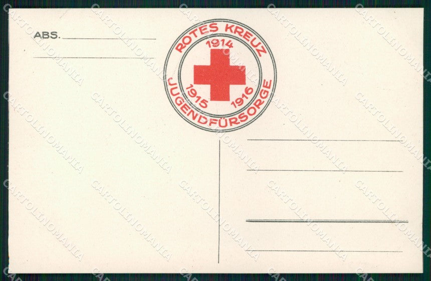 Croce Rossa Rotes Kreuz Jugendfürsorge cartolina XB7036 – fronte