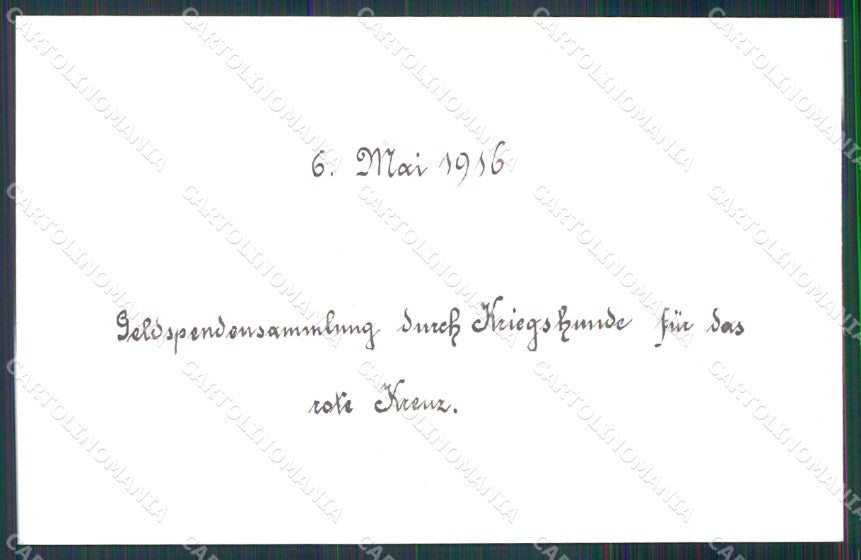 Croce Rossa Rotes Kreuz Jugendfürsorge cartolina XB7036 – retro