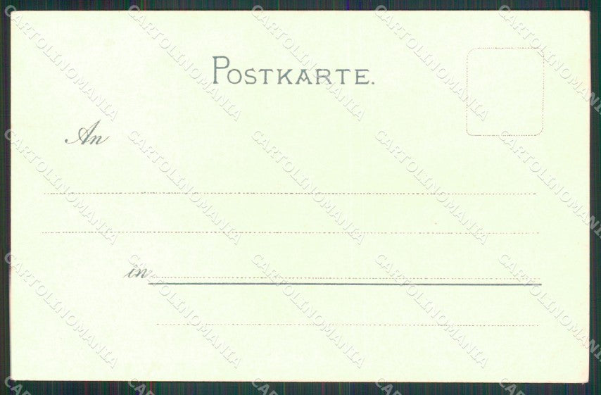 Reali Royalty Albert von Sachsen Meissner & Buch serie 1005 cartolina XB7042 – retro