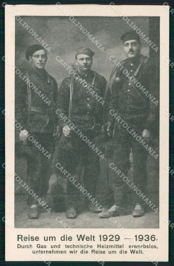 Militari Austriaci Reise um die Welt 1919-1936 cartolina XB7044 – fronte