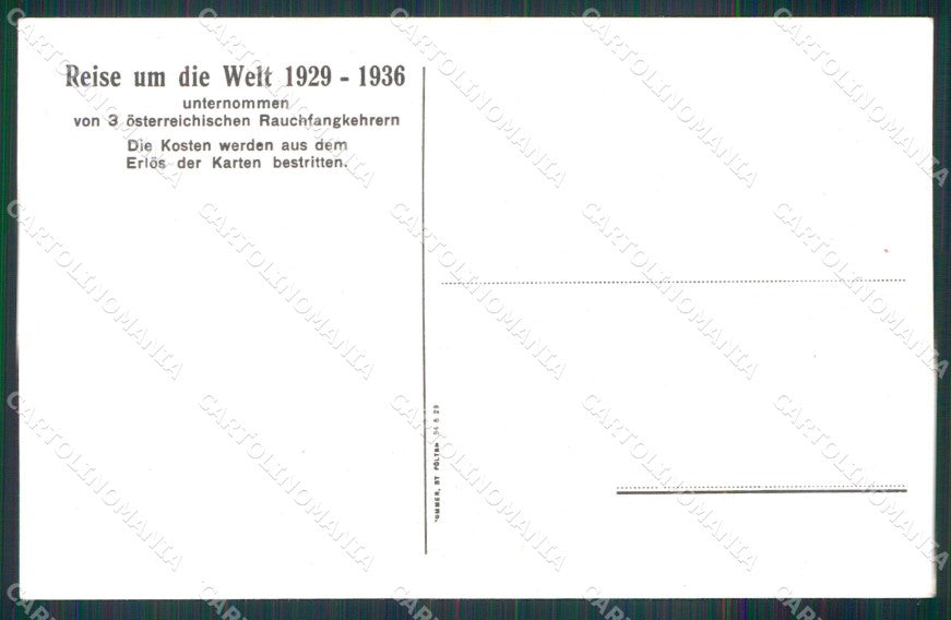 Militari Austriaci Reise um die Welt 1919-1936 cartolina XB7044 – retro