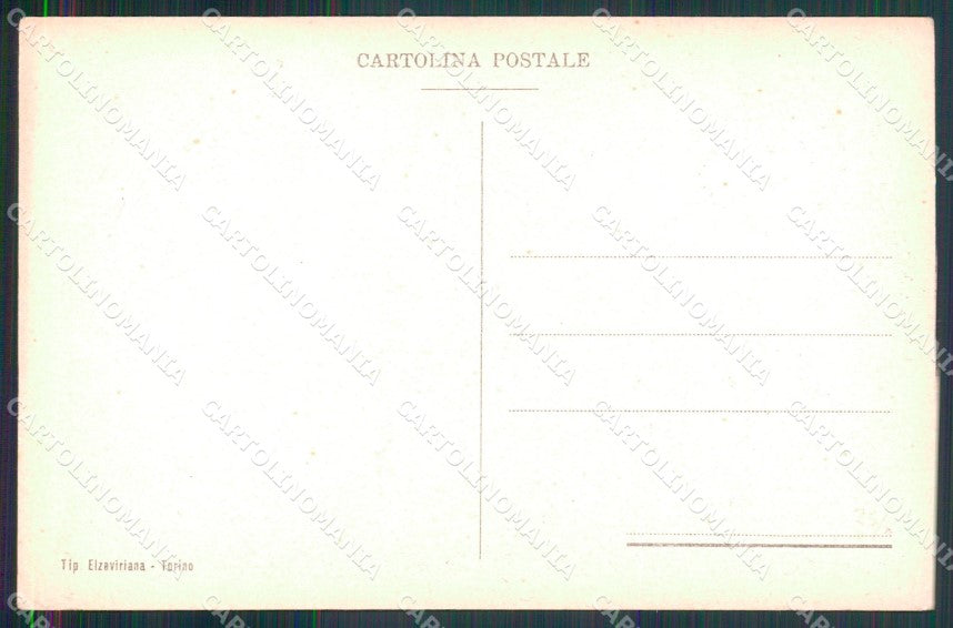 WW1 WWI Propaganda Assistenza Bambini Tempo di Guerra Bologna cartolina XB7071 – retro
