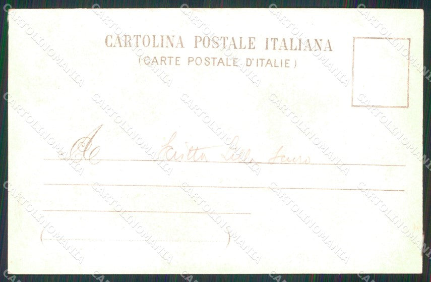 Militari 9° Reggimento Bersaglieri Bari 153/200 cartolina XB7107 – retro