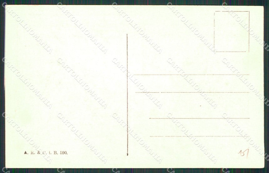 WW1 WWI German Propaganda Soldat H. Spindler cartolina XB7183 – retro