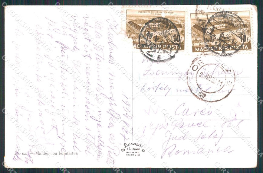 WW1 WWI Hungarian Propaganda Ungherese Az Elerhetetlen cartolina XB7242 – retro
