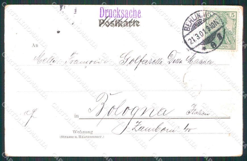 Reali Royalty Kaiser Wilhelm II cartolina XB7292 – retro