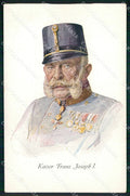 Reali Royalty Kaiser Franz Joseph cartolina XB7314 – fronte