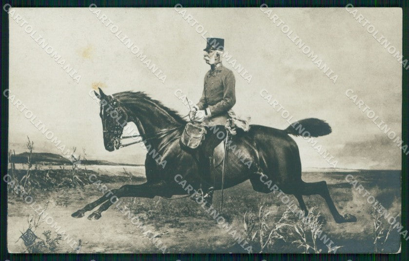 Reali Royalty Kaiser Franz Joseph Photo cartolina XB7322 – fronte