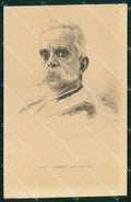 Reali Savoia Umberto I Hans Weyl cartolina XB7329 – fronte