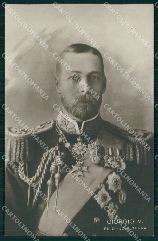 Royalty Giorgio V George Frederick King of the United Kingdom cartolina XB7334 – fronte