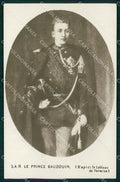 Reali Royalty Prince Baudouin Photo cartolina XB7342 – fronte