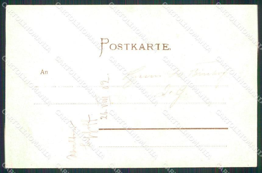 Reali Royalty Kaiserin Elisabeth Denkmal cartolina XB7377 – retro