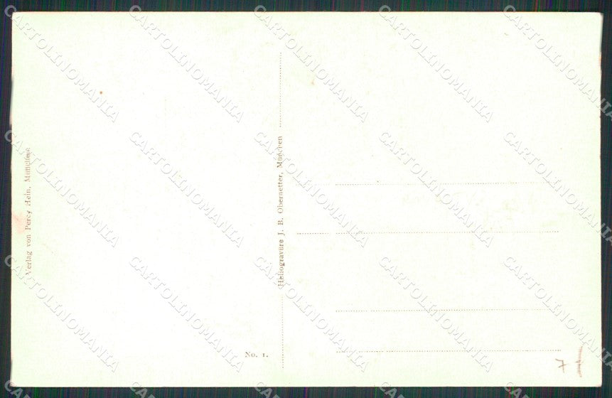 Reali Royalty Ludwig III Kronprinz Rupprecht von Bayern cartolina XB7380 – retro
