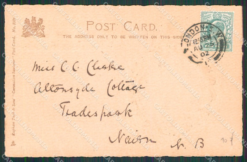 Reali Royalty Queen Alexandra of Denmark cartolina XB7384 – retro