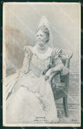 Reali Royalty Sophia of Nassau Queen of Sweden Norway ABRADED cartolina XB7394 – fronte