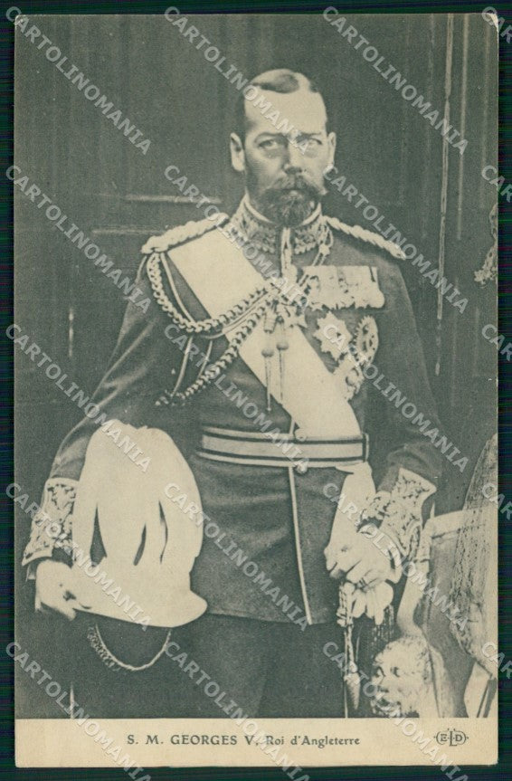 Royalty Giorgio V George Frederick King of the United Kingdom cartolina XB7395 – fronte