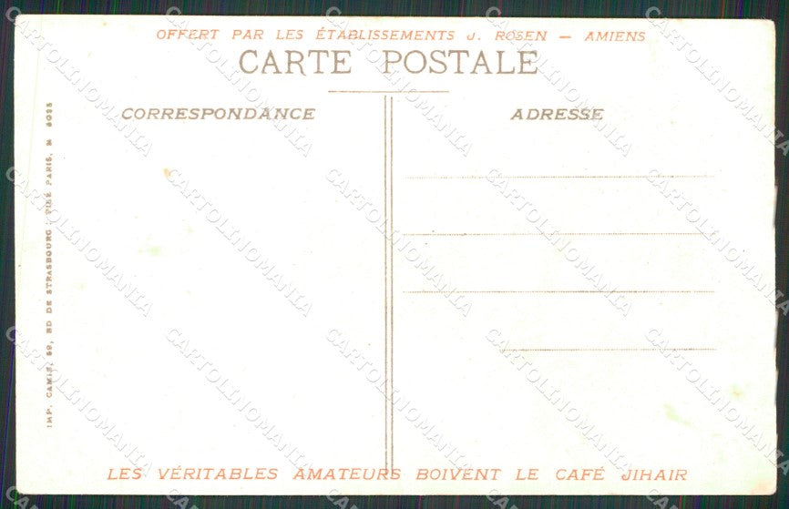 Artist Signed Illustratori Drack Oub Alger Crete Soldier PIEGA cartolina XB7403 – retro
