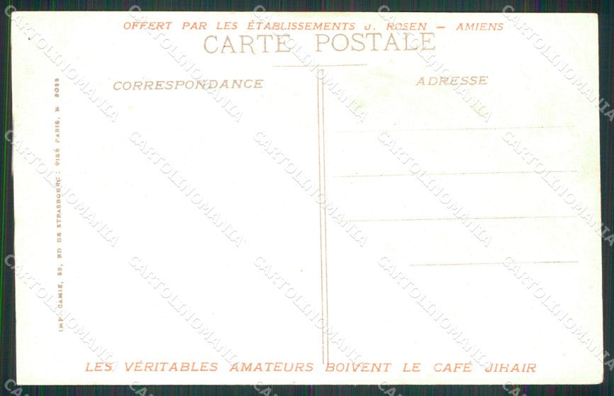 Artist Signed Drack Oub Alger Serbie Serbia Soldier cartolina XB7406 – retro