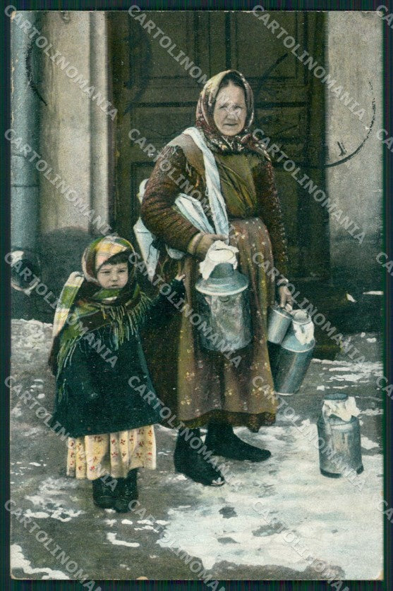 Russia Russie Types Ethnic Russian postcard XC0227 – fronte