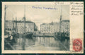 Finland Russia Helsinki Russian Stamp CORNER CREASE postcard XC0325 – fronte
