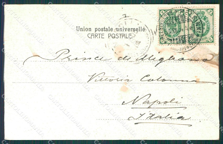 Finland Russia Folison Russian Stamp postcard XC0670 – retro