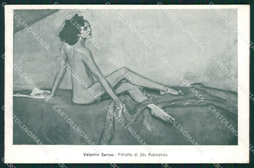 Russia Valentin Serow Picture Artist Russian postcard XC0715 – fronte