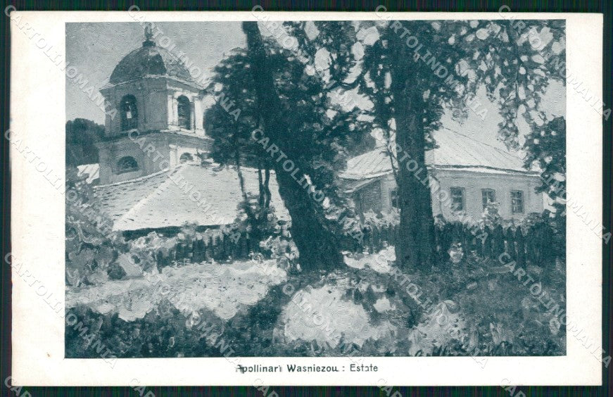 Russia Apollinari Wasniezow Picture Artist Russian postcard XC0736 – fronte