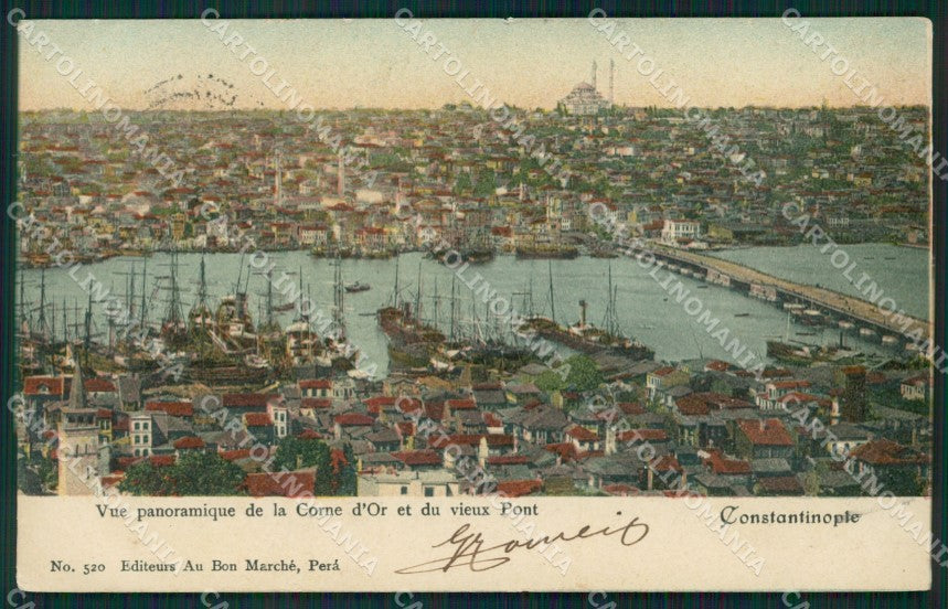 Turkey Constantinople postcard XC0890 – fronte