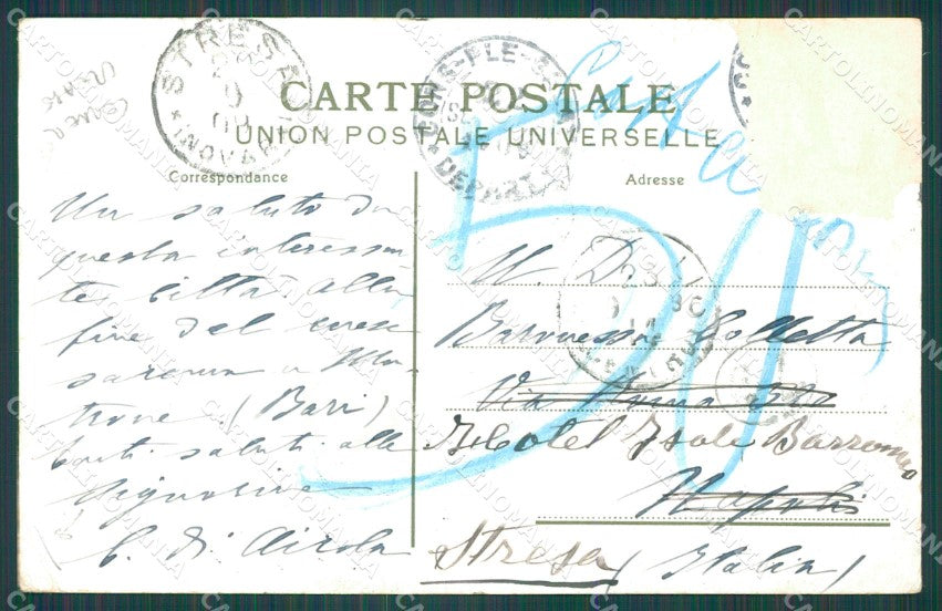 Turkey Constantinople CORNER CREASE postcard XC0892 – retro