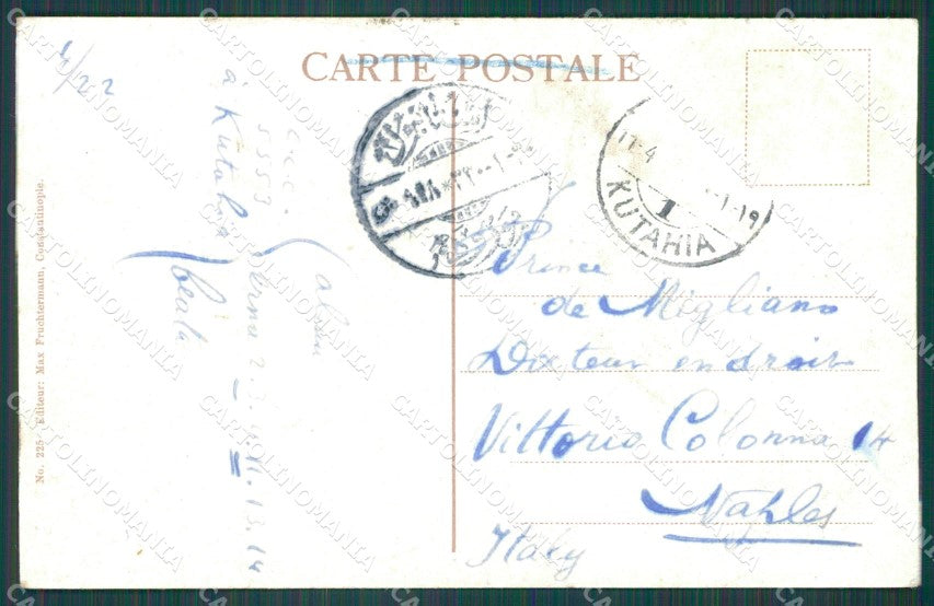 Turkey Constantinople Types postcard XC0907 – retro