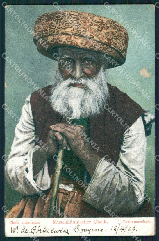 Turkey Smyrne Types postcard XC0913 – fronte