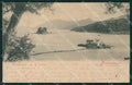 Greece Corfu Corfou Pontikonissi Greek Stamp postcard XC0988 – fronte